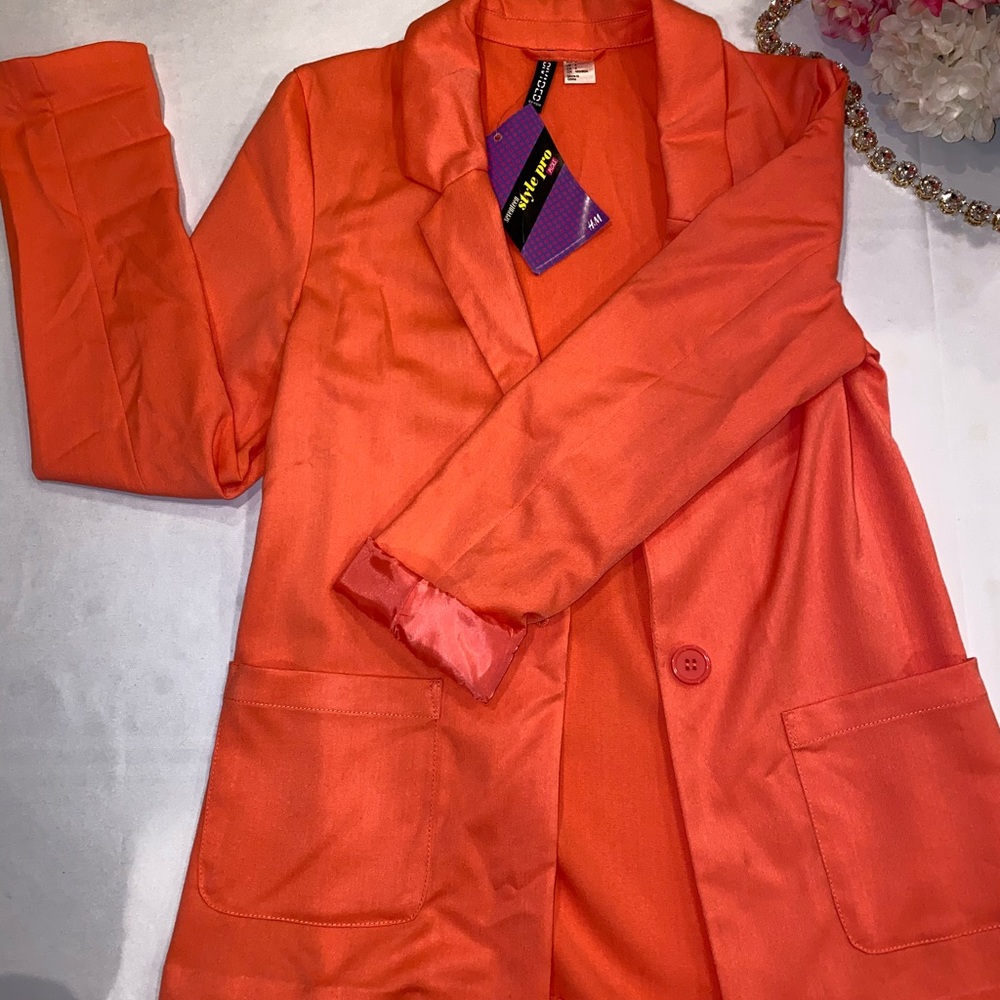 Hot pink blazer